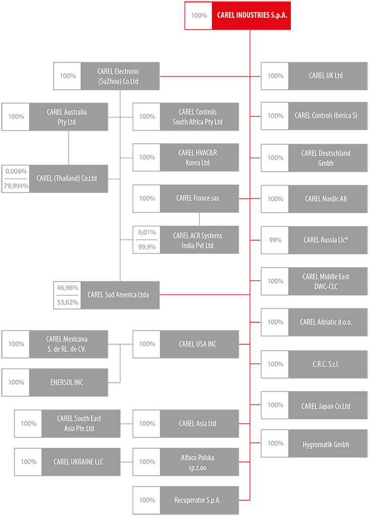 Ir Carel - Group structure